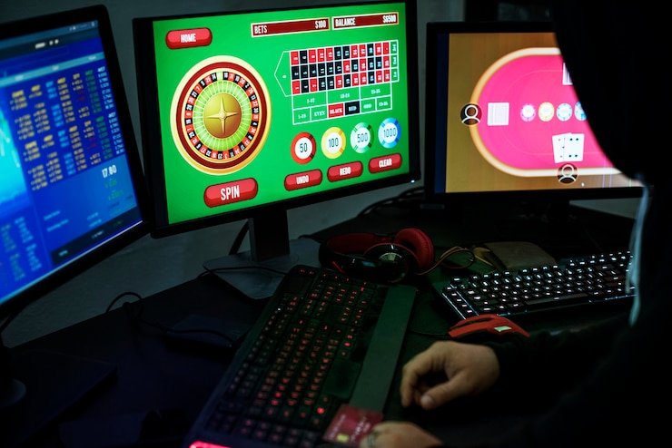 Antarmuka aplikasi mobile sir303 dengan menu permainan